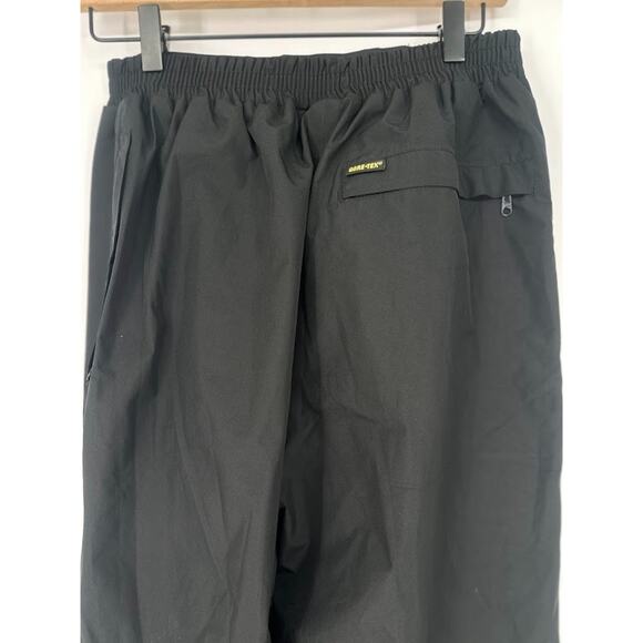 Forrester’s Outerwear Gore-Tex Windbreaker Golf Pants Mens Medium Black Outdoor - Picture 4 of 11